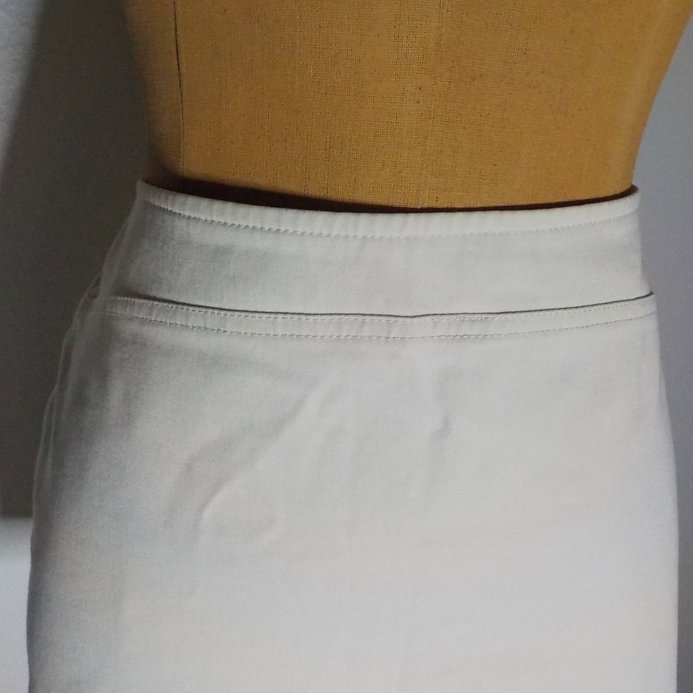 Express Light Tan Mini Skirt - Picture 2 of 4